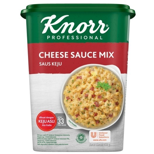 

Dijual!!! Knorr Cheese Sauce Mix Campuran Saus Keju 750Gr