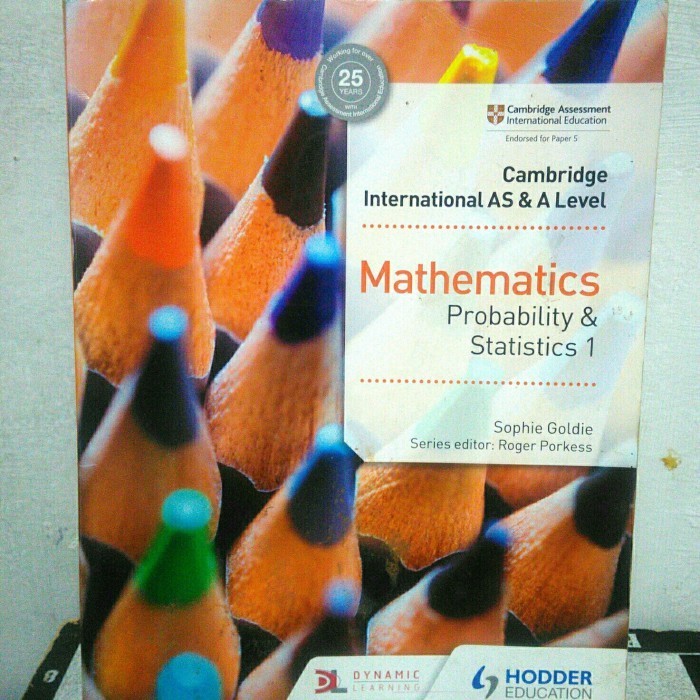 Jual Cambridge Mathematics Probability & Statistics 1 Origina