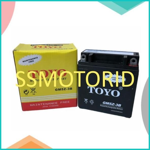 Aki Motor GM5Z-3B 140BZ4 last stok