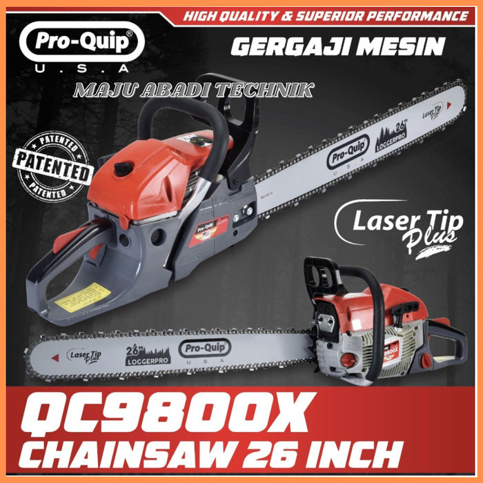 Mesin Gergaji Pohon Kayu 26 Inch Usa / Chainsaw 26 Inch Proquip Terbaru