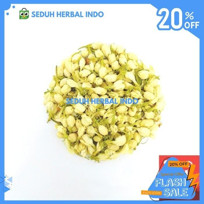 

TEH BUNGA MELATI / DRIED JASMINE FLOWER TEA 1 KG KUALITAS TERBAIK