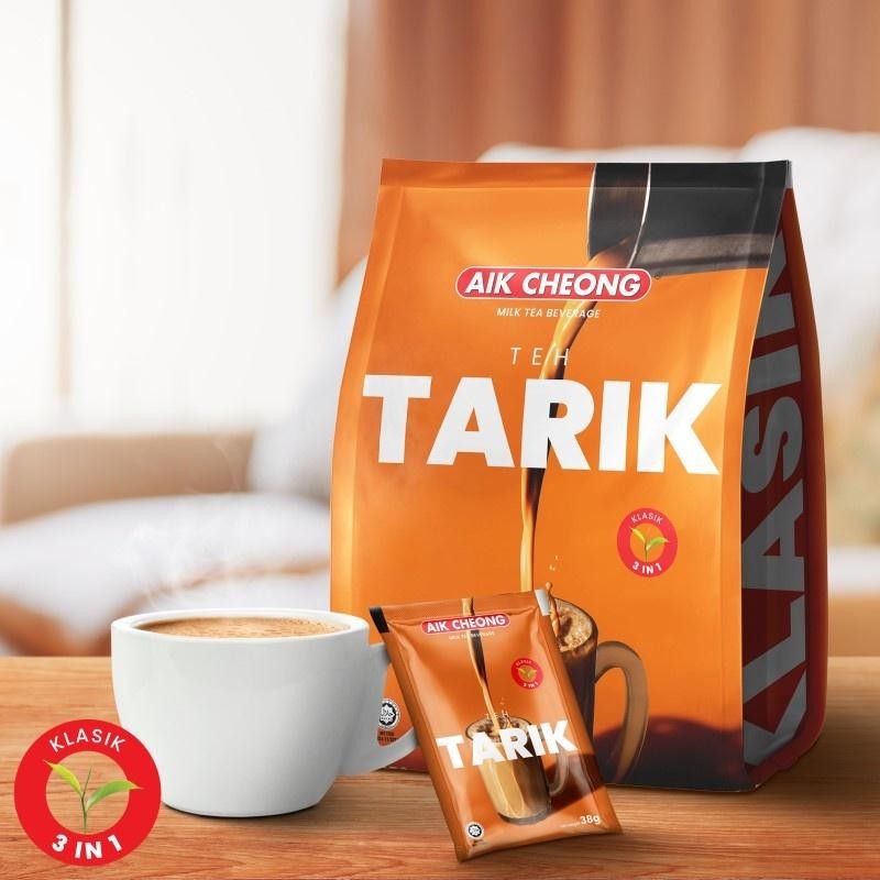 

Aik Cheong Teh Tarik Klasik Silky Smooth 3 in 1 38 gram (Eceran pcs)