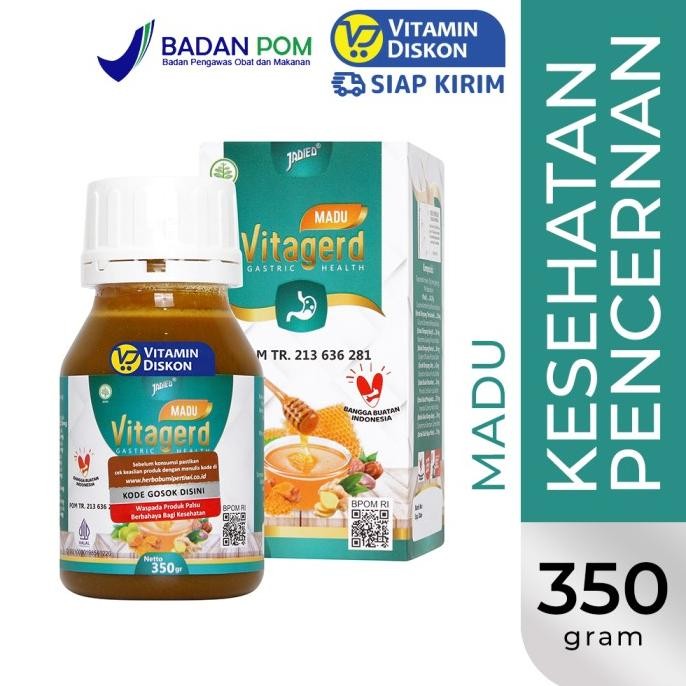 

MADU VITAGERD UNTUK MENJAGA KESEHATAN PENCERNAAN - 350GR