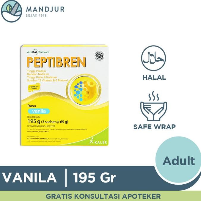 

Peptibren Vanila 195 Gram - Susu Nutrisi Kesehatan Saraf