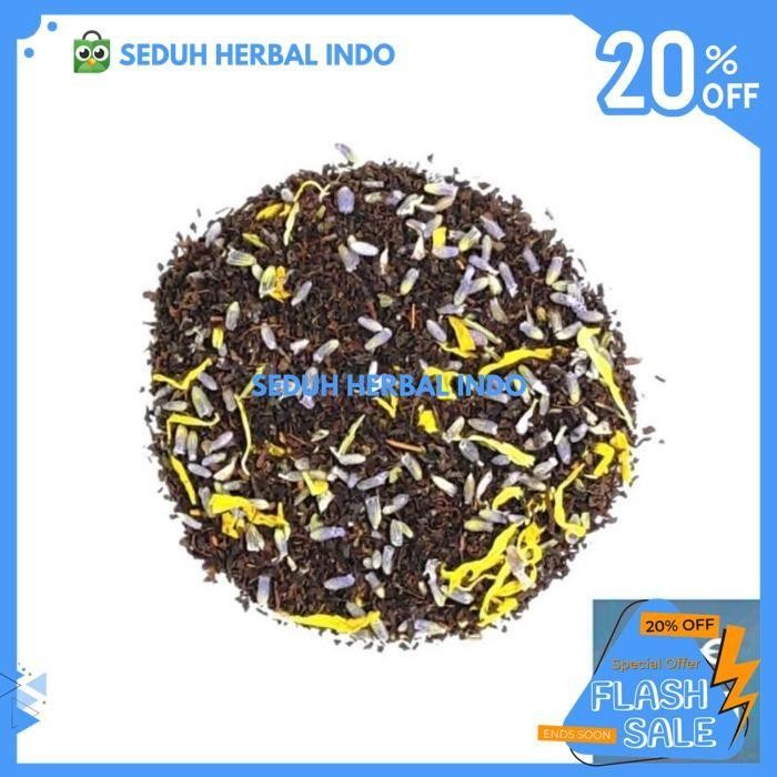 

LADY GREY TEA BLEND - BLACK TEA LAVENDER AND CALENDULA/MARIGOLD WITH