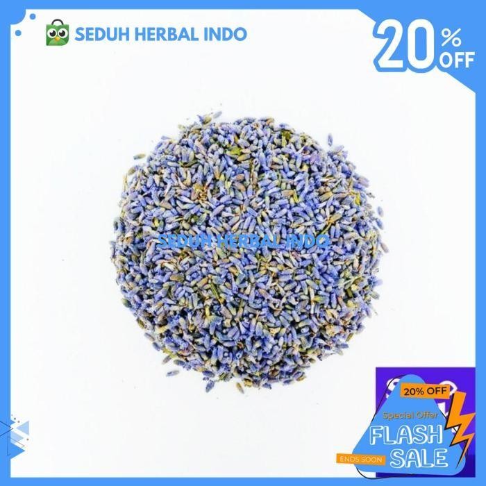 

TEH BUNGA LAVENDER / PURE LAVENDER HERBAL TEA TISANE 1 KG DIJAMIN