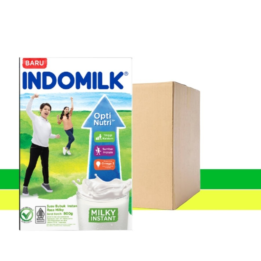 INDOMILK Susu Bubuk Instan Milky 800 g - Karton