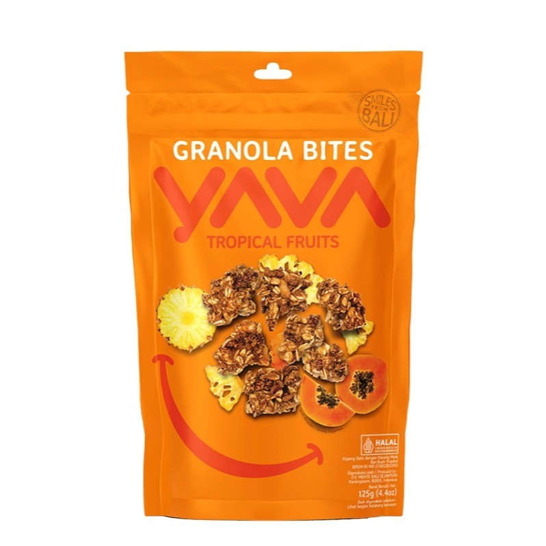 

YAVA Granola Tropical Fruits 125 g