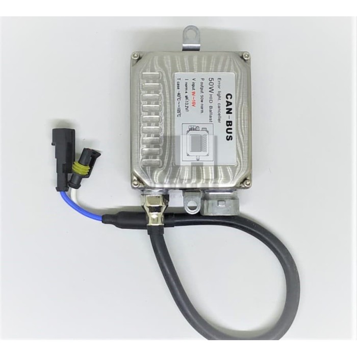 Hyluxtek 50W Fat Hid Canbus Ballast - Hylux Asic 2A50