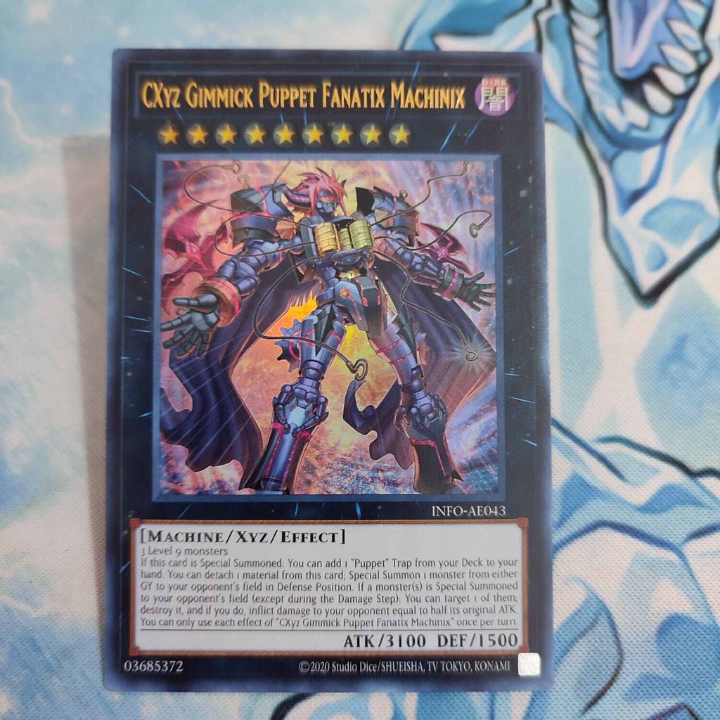 yugioh AE cxyz gimmick puppet fanatix machinix INFO-AE043 UR original