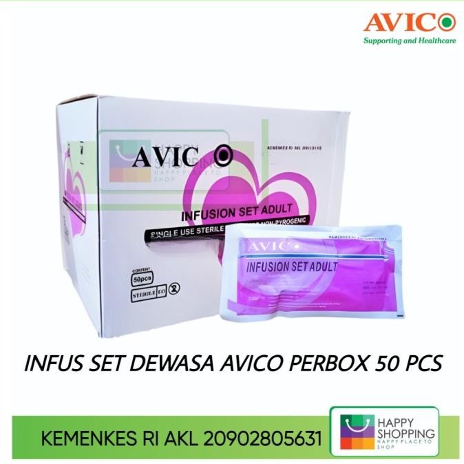 Infuset GEA dewasa/ set infus GEA Makro per BOX