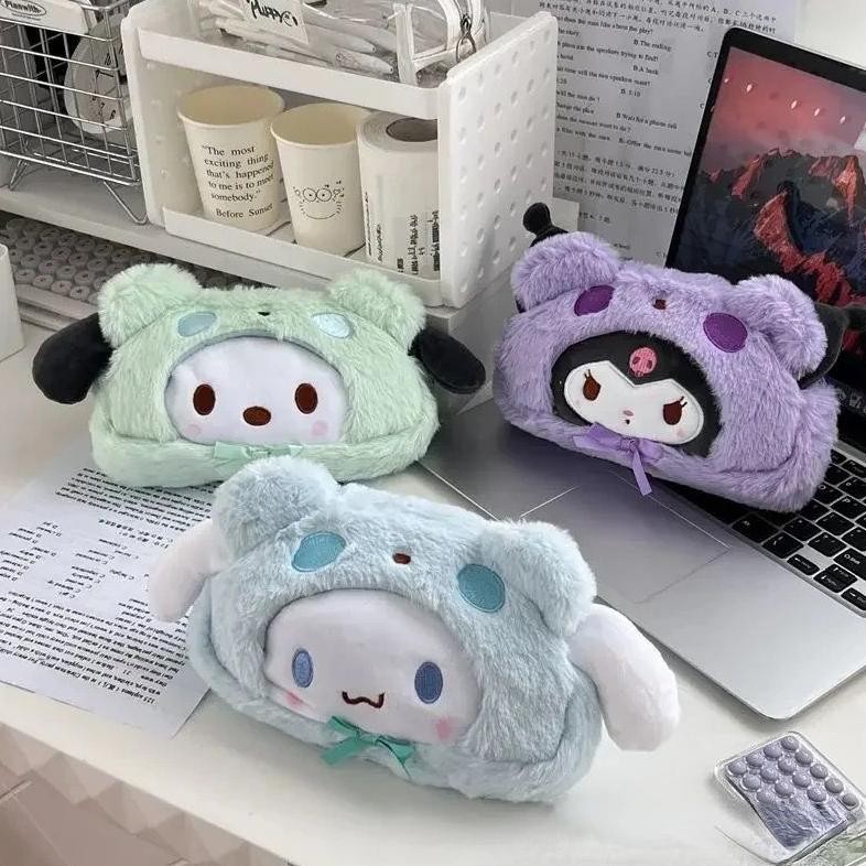 

COD EV ST5 Tempat Kotak Pensil Sanrio Kuromi , My Melody , Cinnamoroll , Pachacco Serbaguna / Pensil Case Alat Tulis uk-68