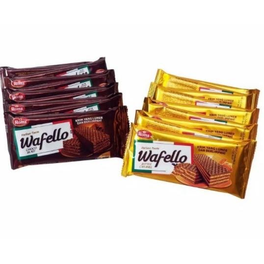 

WAFER WAFELLO 17 GRAM RASA CHOCO BLAST BUTTER CARAMEL COCONUT 21GR 7gr 20.5 gr ROMA MAYORA ITALIAN TASTE SACHET RENCENG SNACK GROSIR TERMURAH BANDUNG MAKANAN RINGAN CEMILAN ANAK BISKUIT KUE COKLAT CHOCOLATE DUS PREMIUM ULANG TAHUN ANAK HAMPERS BINGKISAN