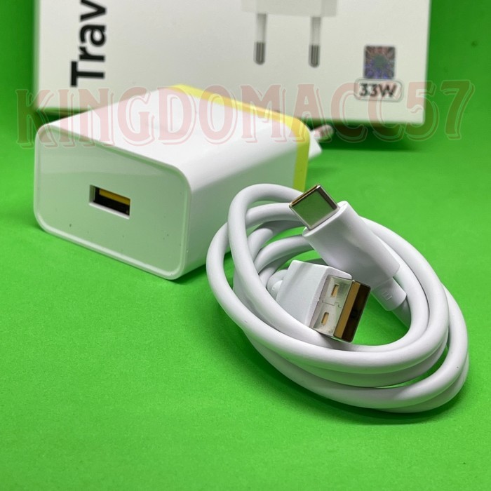 Charger Casan Realme 33W 33 Watt Usb Type C Original Super Vooc Usb C Vna