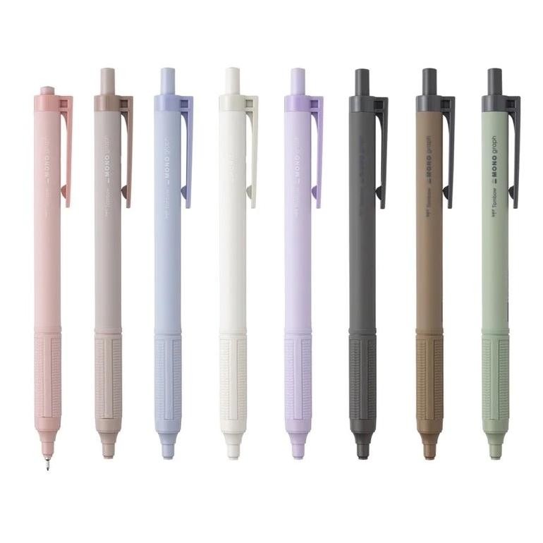 

SPECIAL Tombow Mono Graph Lite Smoky Colors Ballpoint Oil Ink Pen 0.38mm 0.5mm Limited Colors By05