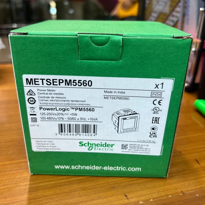 METSEPM5560 Power Meter PM5560 SCHNEIDER PM5560 Original New