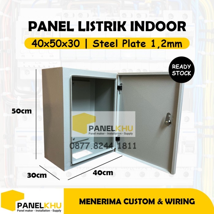 Box Panel Listrik Indoor 60X40X30 Plat 1.2mm
