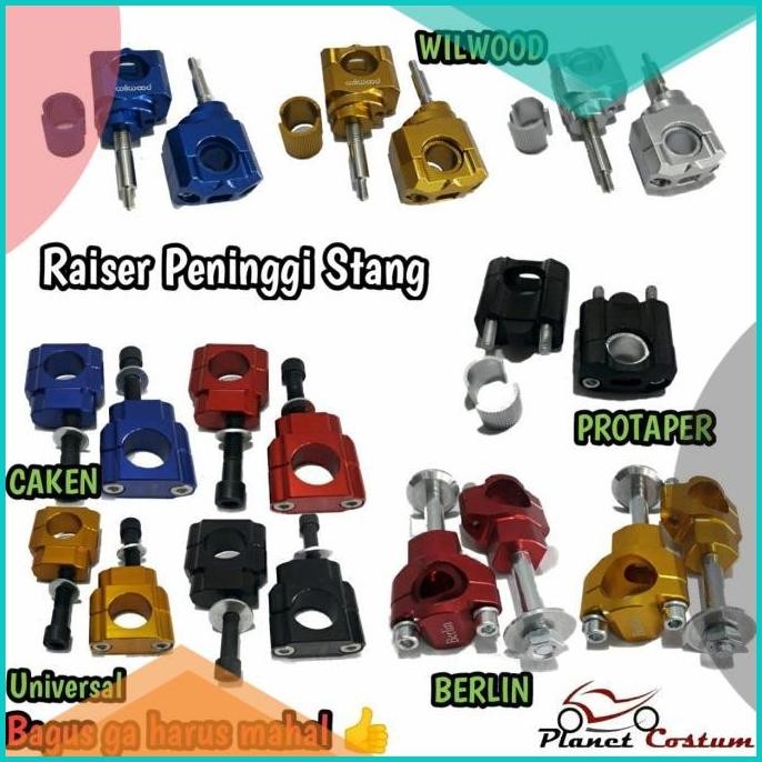 Raiser Peninggi Stang Motor fatbar trail cross supermoto motocross 14