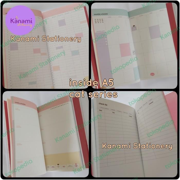 

Weekly Schedule Journal Book Colorfull Agenda Mingguan Yearly Planner.