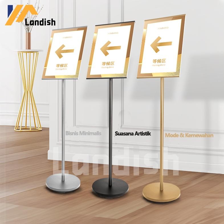 Floor Standing / Standing Sign A2/A3/A4 Acrylic | Standing Menu Frame Acrylic | Standing Welcome Sig
