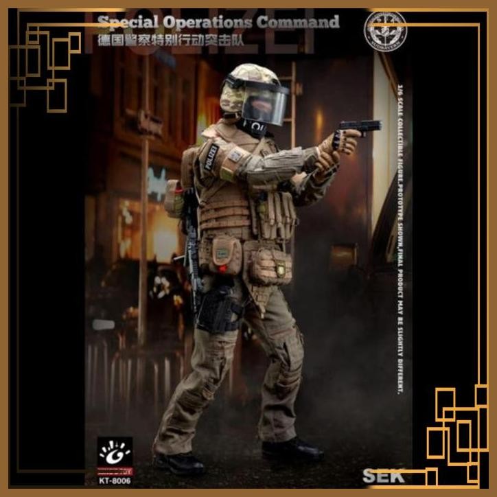 [MOT] Figure 1:6 King Toys Special Operation Command (SEK ) KT8006