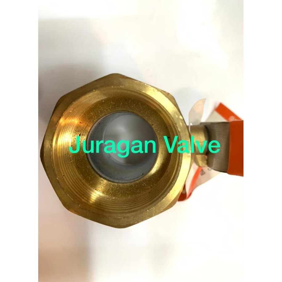 Ball Valve Kran Air 2 Inch Kuningan Bronze Kranz