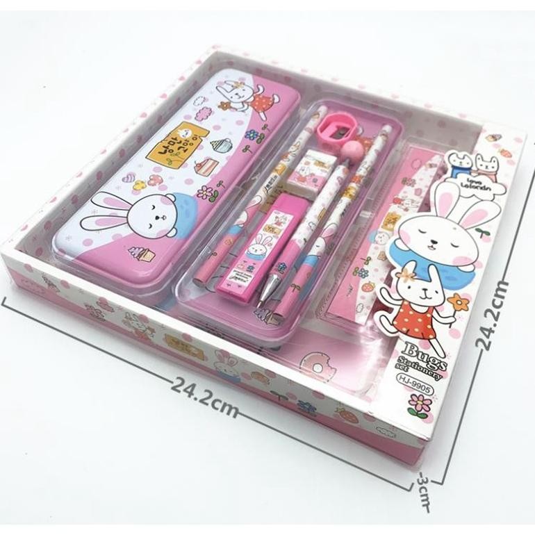 

Special Sale! Matougui Kotak Pensil Anak Set 7In1 Stationery Untuk Hadiah Anak Sekolah / Kotak Pensil Karakter Murah Stationery Set 8in1 / Alat Tulis Set Hemat