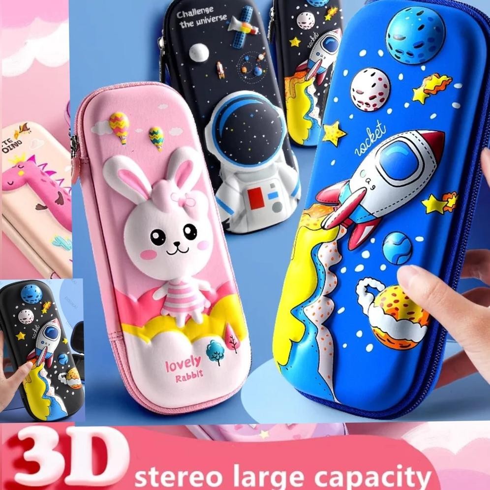 

TERMURAH Bellino - Tempat Pulpen Resleting Import 3D Tempat Pensil Kotak Anak Kotak Pensil 3D Timbul Motif Kartun Lucu Koker Alat Tulis Sekolah Karakter fx-76