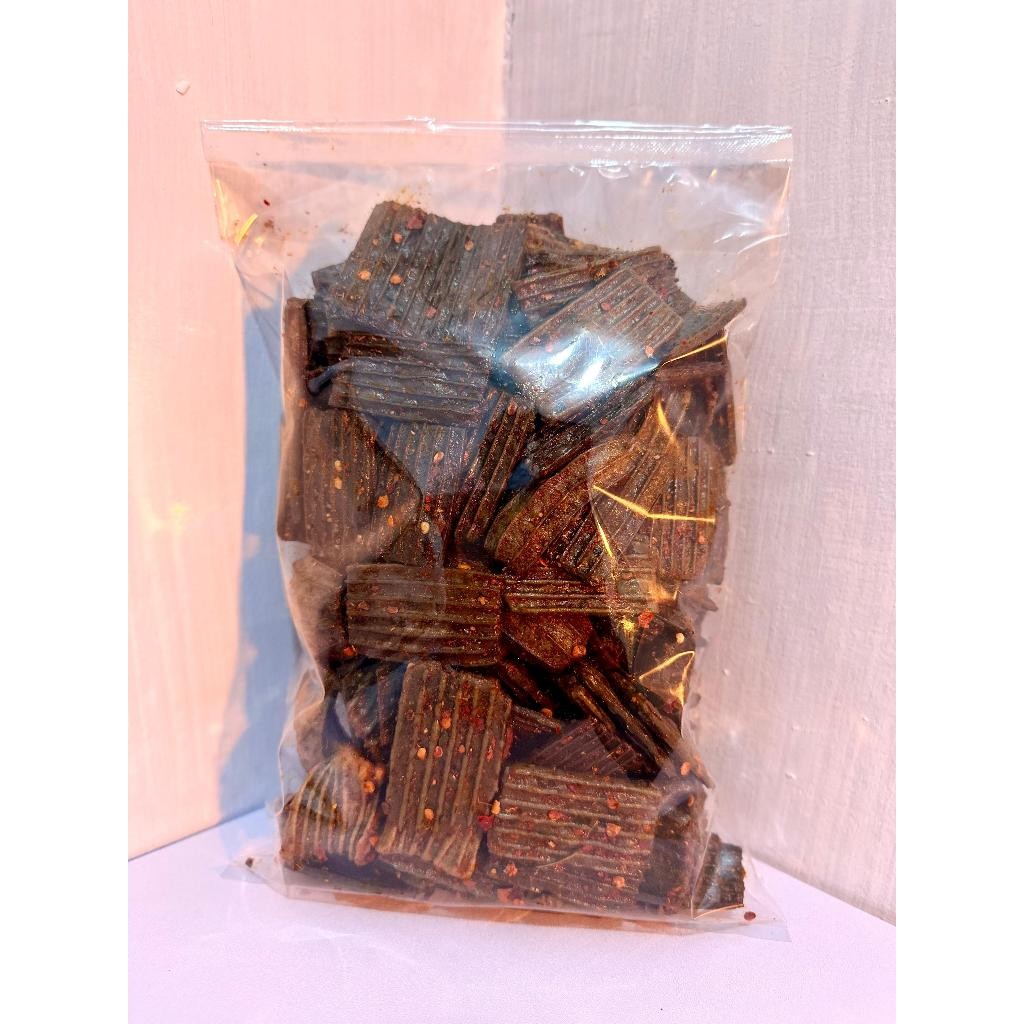 

SEBRING KERUPUK JENGKOL PEDAS 500GR