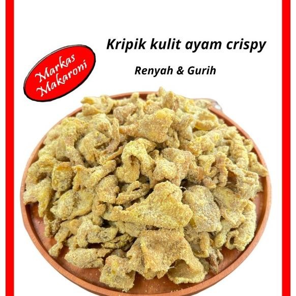 

Kripik Kulit Ayam Crispy 250Gr/500Gr/1Kg