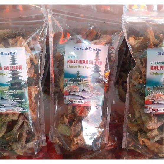 

Diskon Keripik Kulit Ikan Salmon/Crispy Skin Salmon Oleh-Oleh Khas