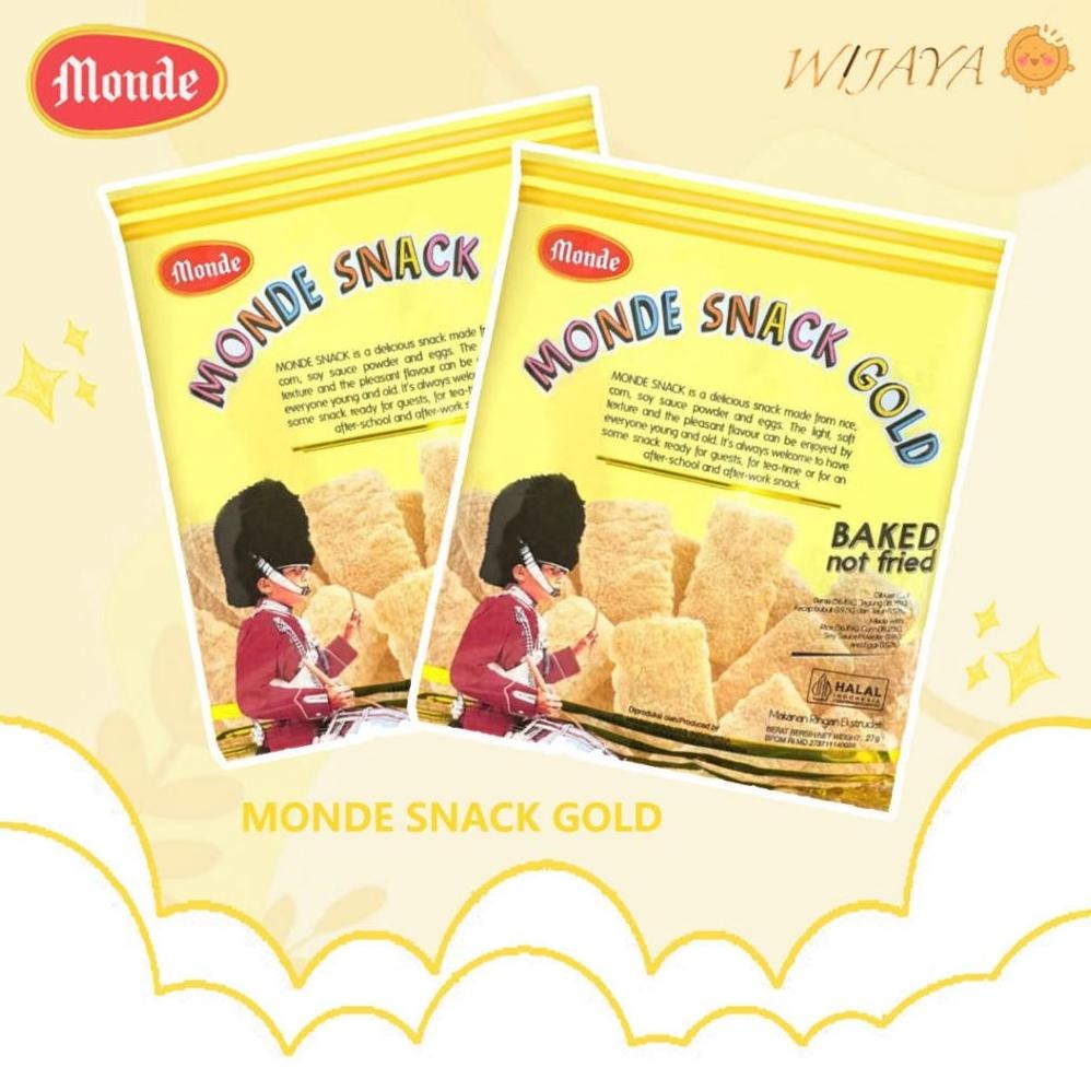 

Monde Serena snack gold isi bersih 27gr