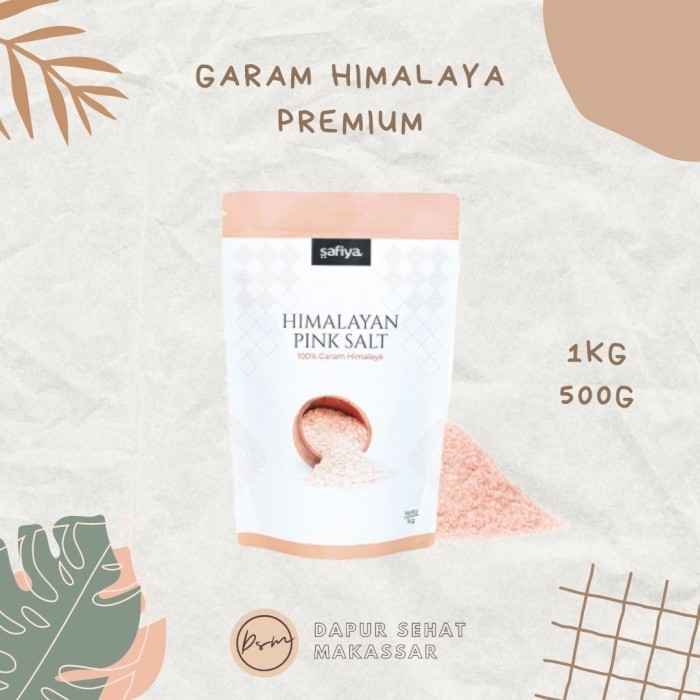 

Garam Himalaya Garam Pink Himalayan Sal 1Kg Premium Ready Cod Makassar - Adelineez
