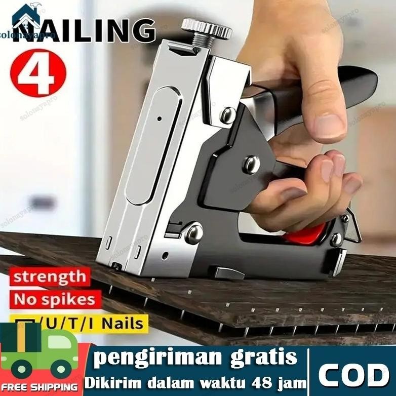 

Original Gratis 600 Paku 4 In 1 Pistol Kuku Pistol Stapler Konstruksi Konstruksi Furnitur Diy Pelapis Pelapis Pistol Stapler Multifungsi Pistol Stapler Dekorasi Rumah Alat Pertukangan Terbaru
