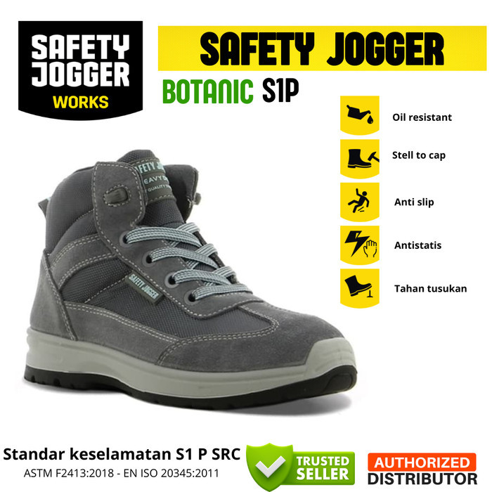 SEPATU SAFETY JOGGER BOTANIC SP1 / SEPATU SAFETY SHOES BOTANIC