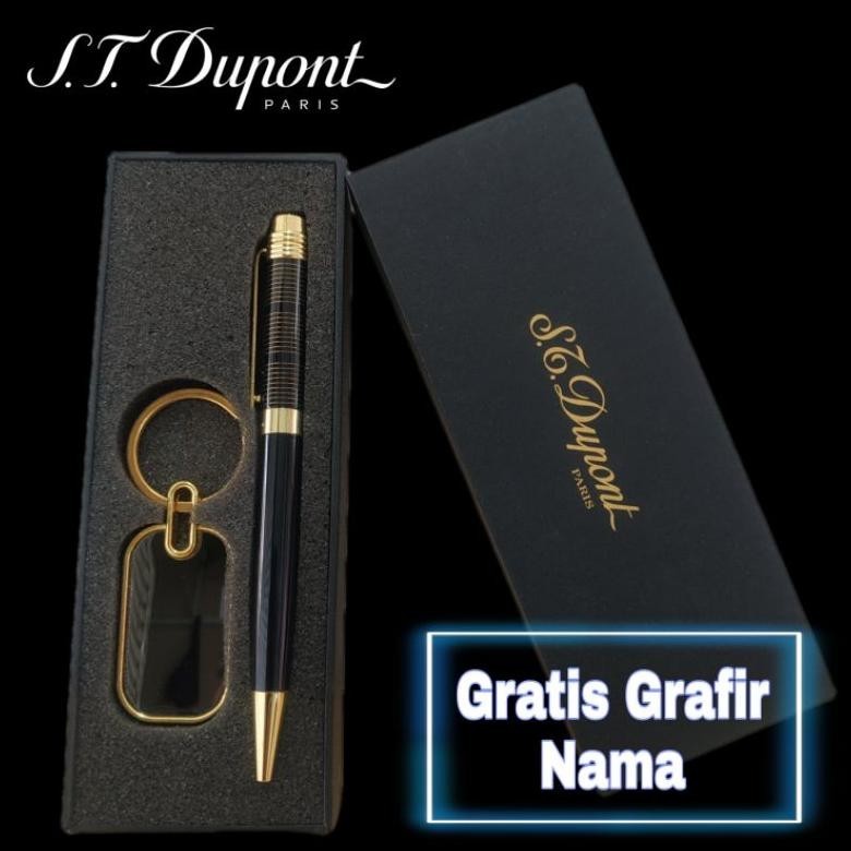 

WDM-2227 pulpen ballpoint mewah stdupont exclusive gratis Grafir nama Sale