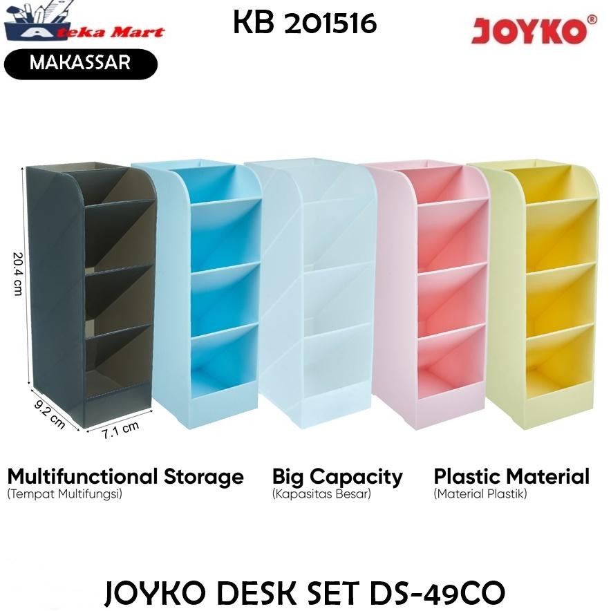 

AZQ-16 [PCS] JOYKO DESK SET DS-49CO / TEMPAT PENSIL Murah