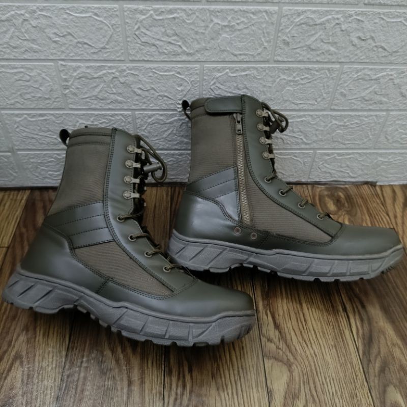 Sepatu Pdl Hijau Jatah Polri / Sepatu Pdl Hijau Pembagian Polri Premium