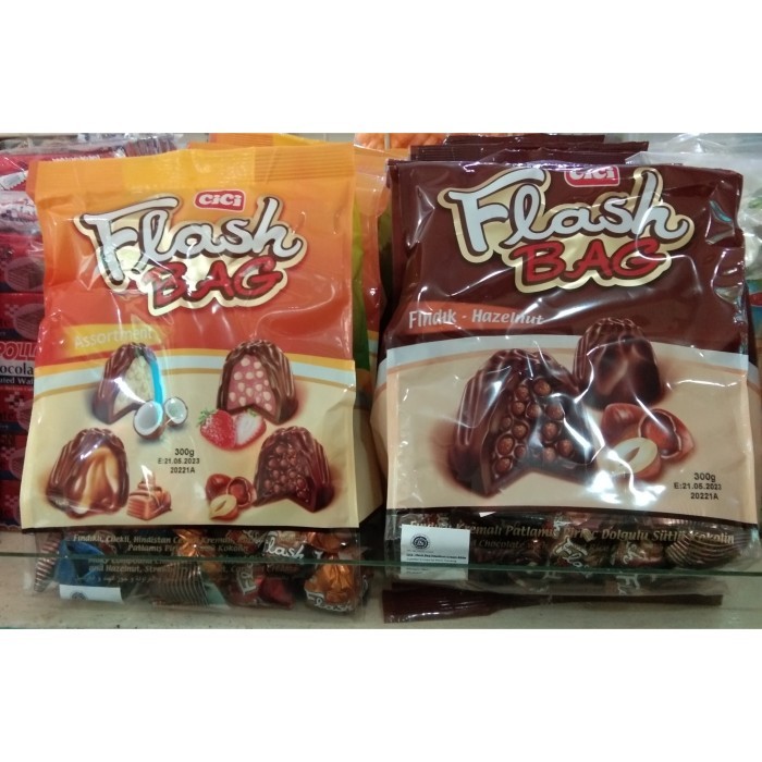 

Cici Flash Bag Chocolate / Cokelat Turkey / Cokelat Import