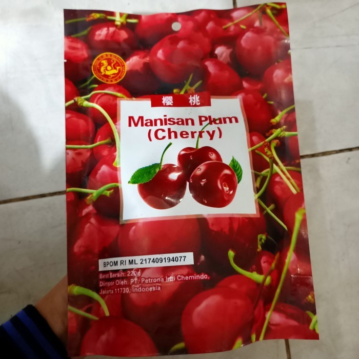 

Manisan Buah Plum Rasa Cherry / Manisan Plum Basah Rasa Cheri