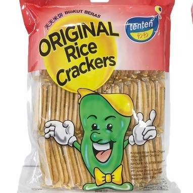 

Tenten Original Rice Crackers / Biskuit Krekers Beras / Snack Malaysia