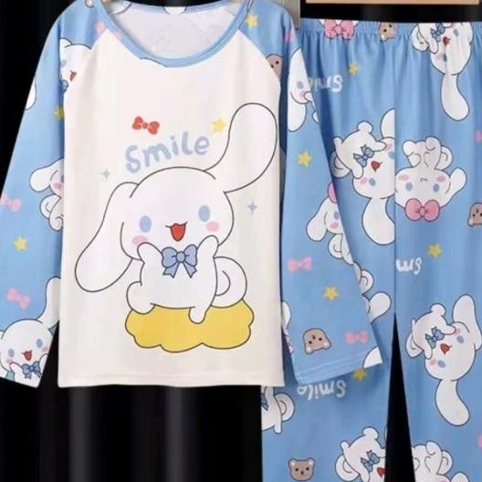 Piyama Cinnamoroll Anak Baju Tidur Cinnamoroll Anak Piyam Kid