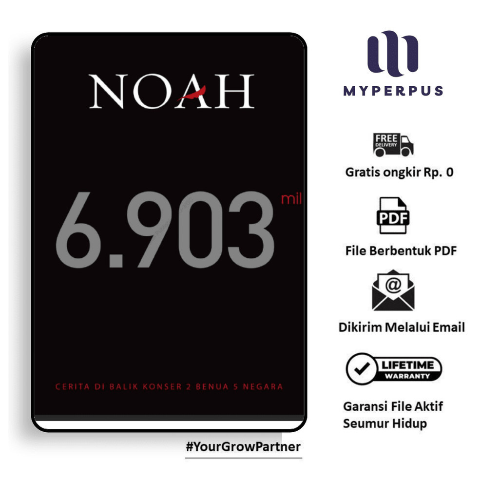 

600. NOAH 6.903 Mil Cerita di Balik Konser 2 Benua 5 Book