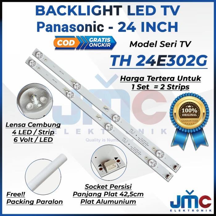 Ry4 Backlight Tv Panasonic Th24e302g lampu led Tv panasonic 24