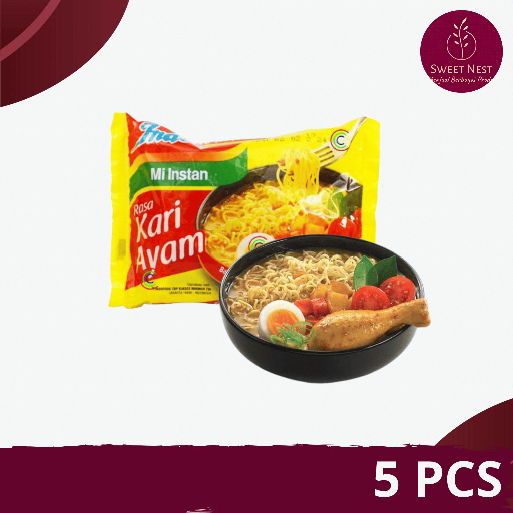 

Indomie Kuah Rasa Kari Ayam isi 5 Pcs - Grosir