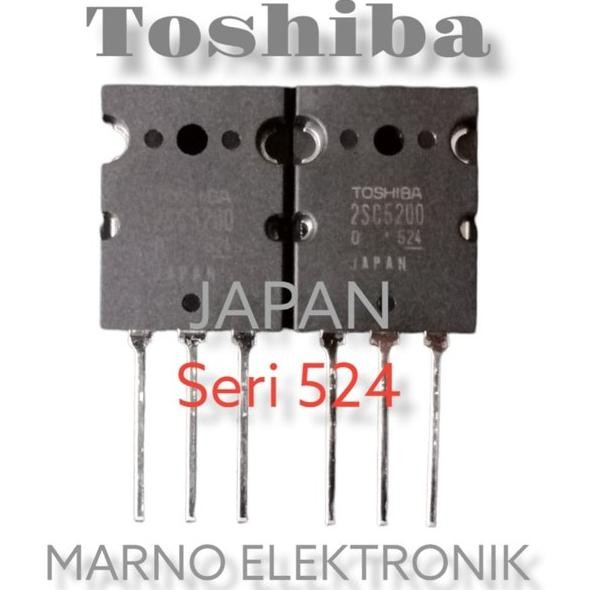TR TOSHIBA C5200 A1943 ORI JAPAN ASLI 2SC5200/2SA1943 2SC5200 2SA1943