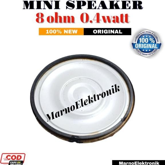 MINI SPEAKER 8 OHM 0,4 WATT SPEKER MINI 8OHM 0.4W ORIGINAL