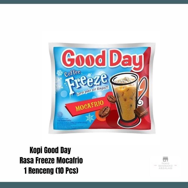 

Kopi good day freeze 1 renceng / good day freeze 10 pcs / Kopi good day freeze 1 renceng / Good day freeze rencengan