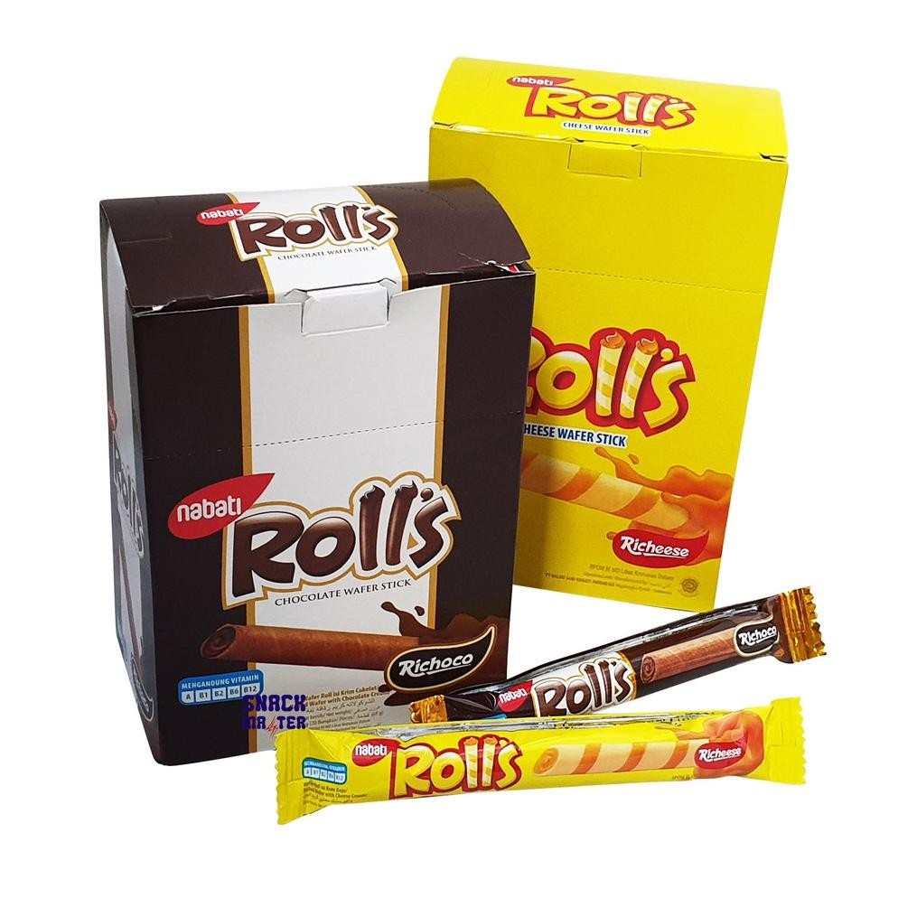 

BOX - Richeese Rolls 8g isi 20pcs