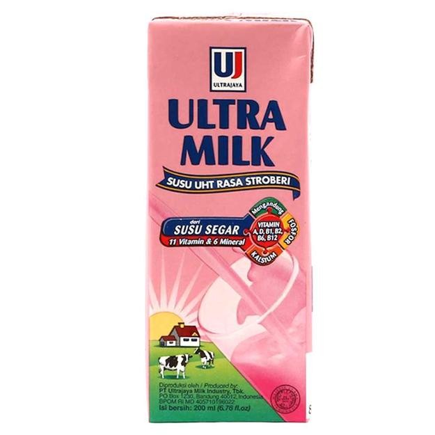 

Susu Ultra UHT Strawberry 200 ml